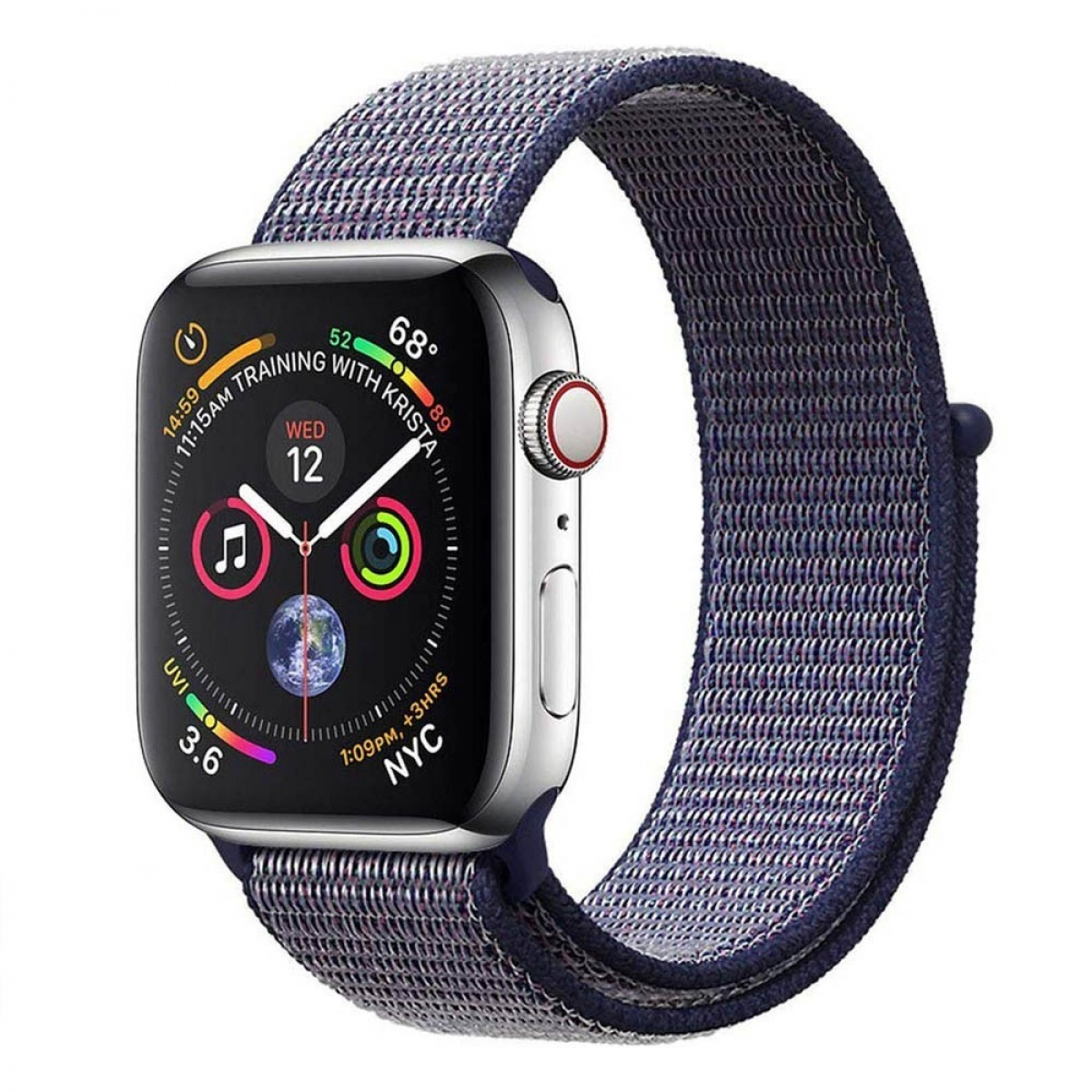 Apple, 40mm, Nylon, Watch Multicolor CASEONLINE Smartband,