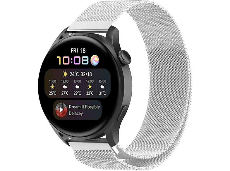 CASEONLINE Milanaise, Smartband, Huawei, Watch 3 Pro, Multicolor