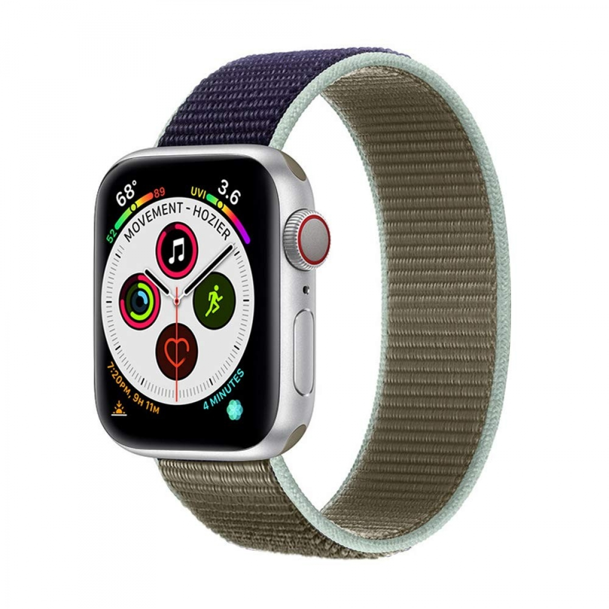 Apple, CASEONLINE 6 Multicolor Watch 40mm, Nylon, Smartband,