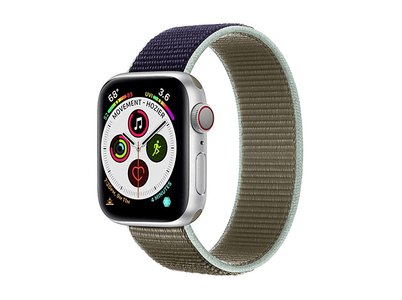 CASEONLINE Nylon, Smartband, Apple, Watch 6 Multicolor 40mm