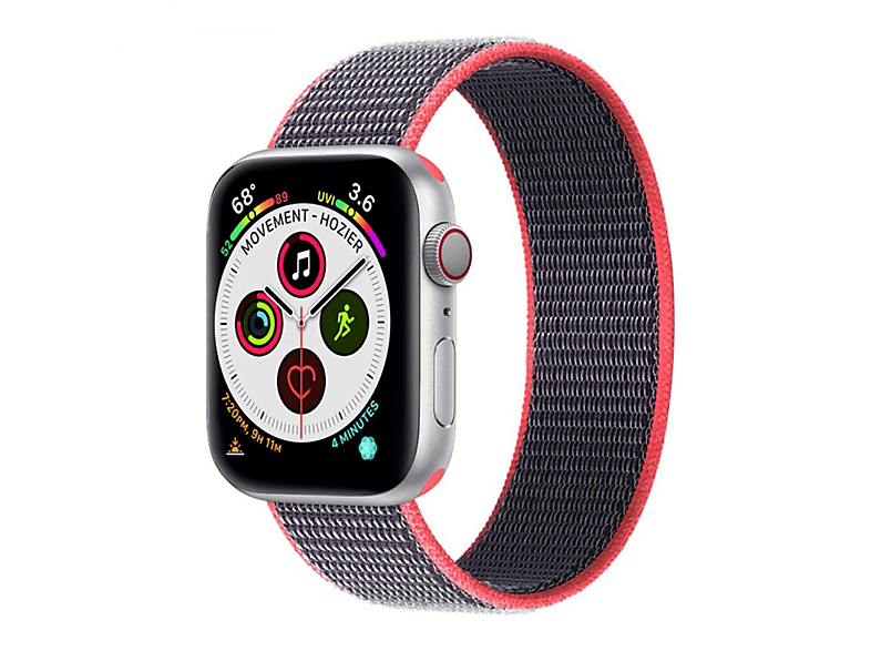 40mm, 6 Multicolor CASEONLINE Apple, Smartband, Watch Nylon,