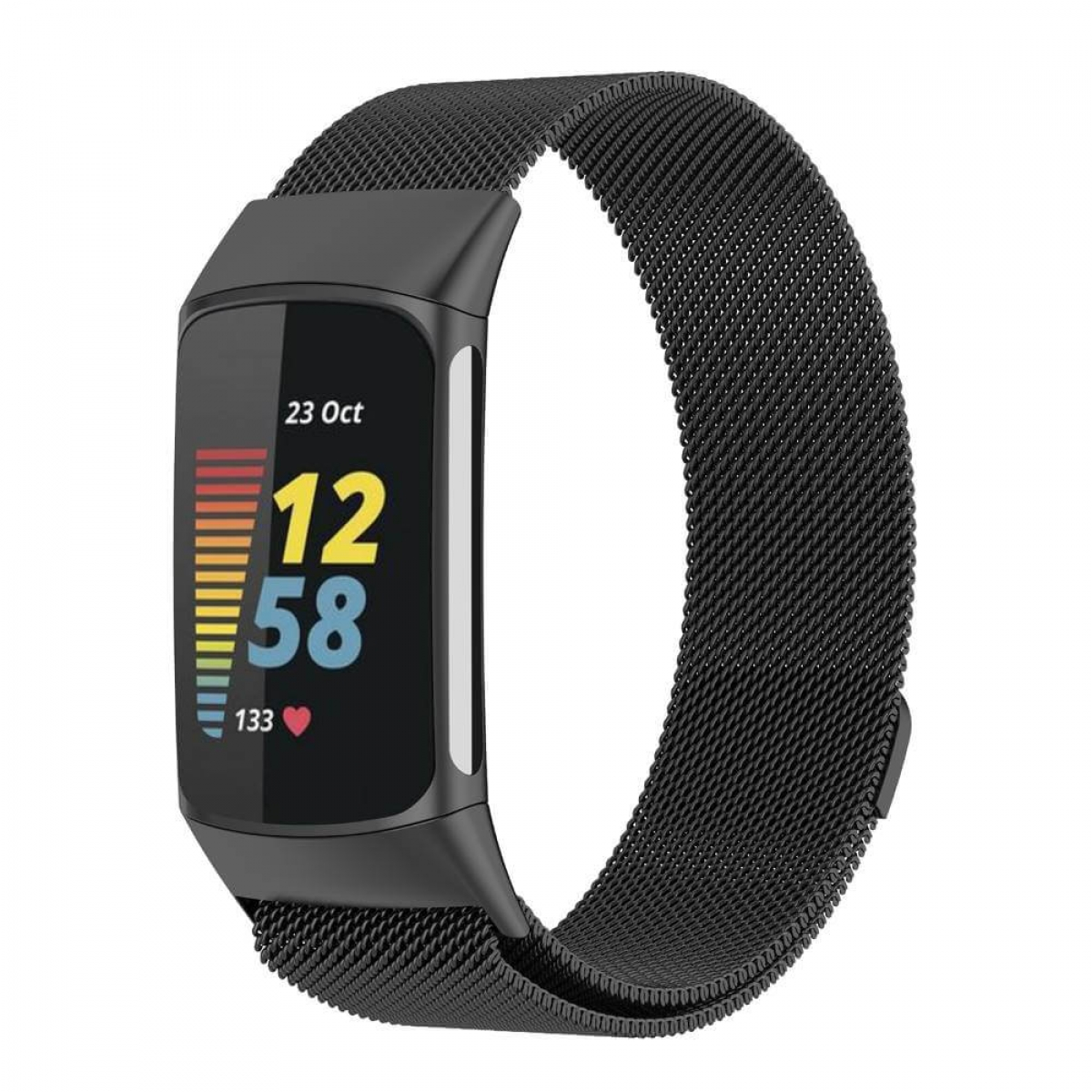 CASEONLINE Fitbit Smartband, Charge Fitbit, Multicolor Milanaise, 5,