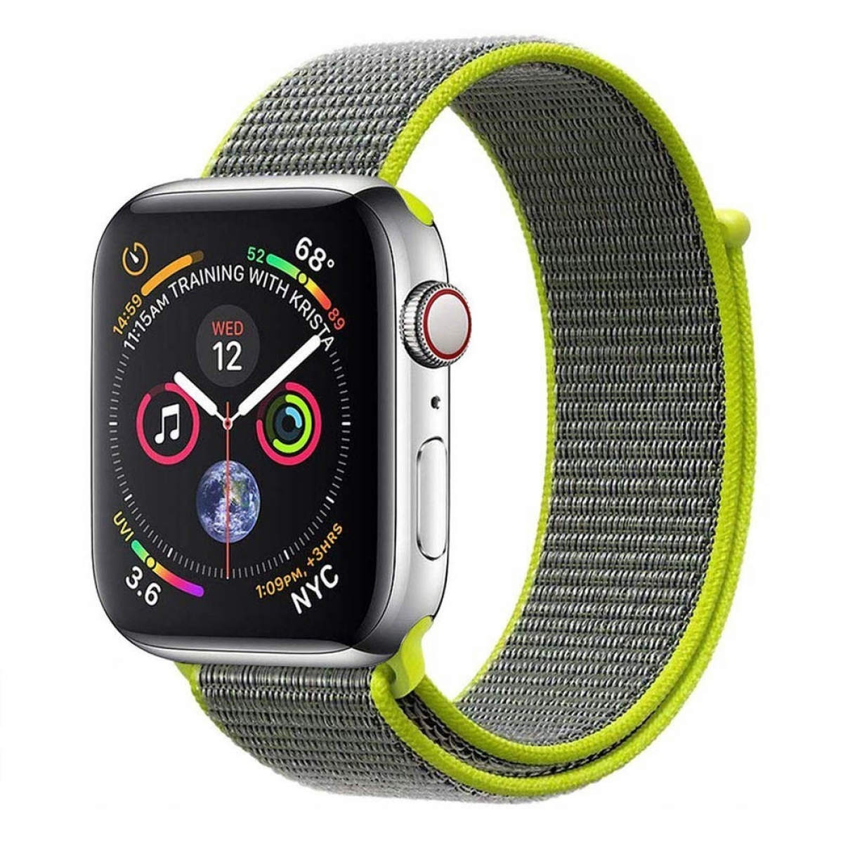 Smartband, Multicolor Watch Apple, 42mm, CASEONLINE Nylon,