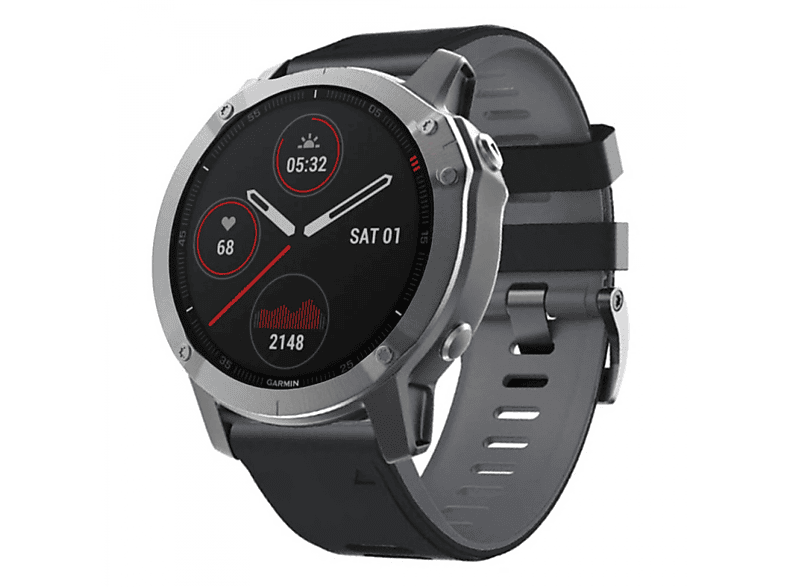 Garmin, CASEONLINE Fenix Smartband, Multicolor Twin, Garmin 6,