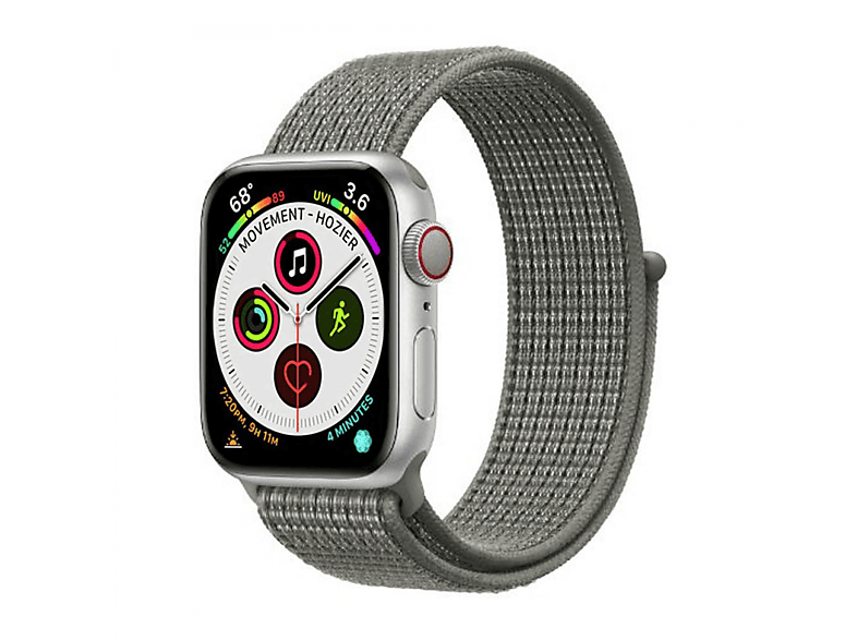 CASEONLINE Nylon, Smartband, Apple, Watch 5 44mm, Multicolor | Smartwatch Armbänder