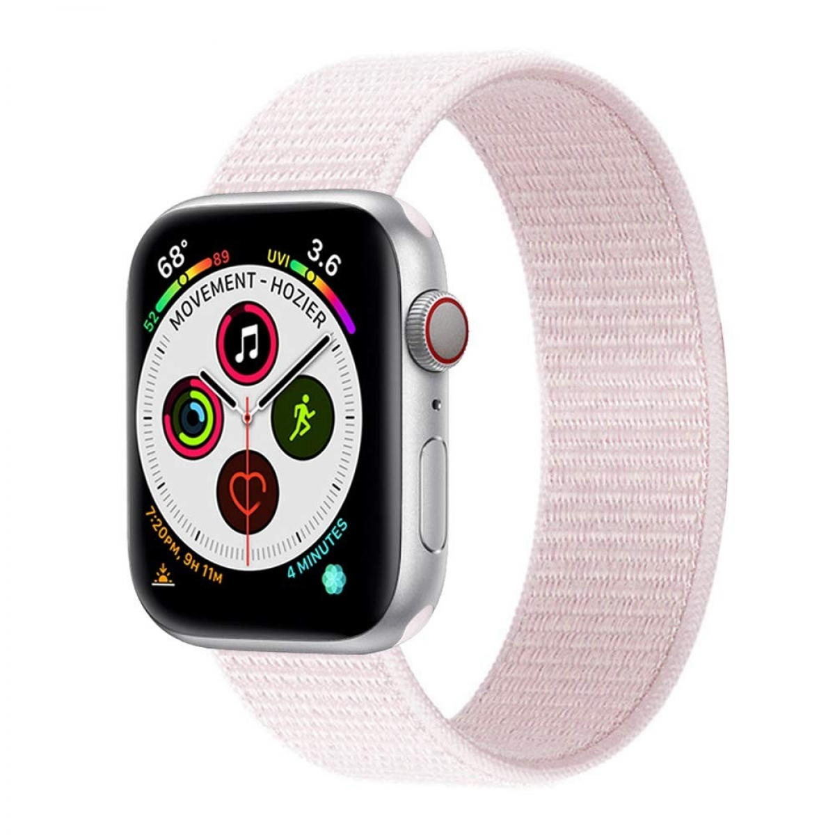 Smartband, Watch CASEONLINE 44mm, Multicolor 5 Apple, Nylon,