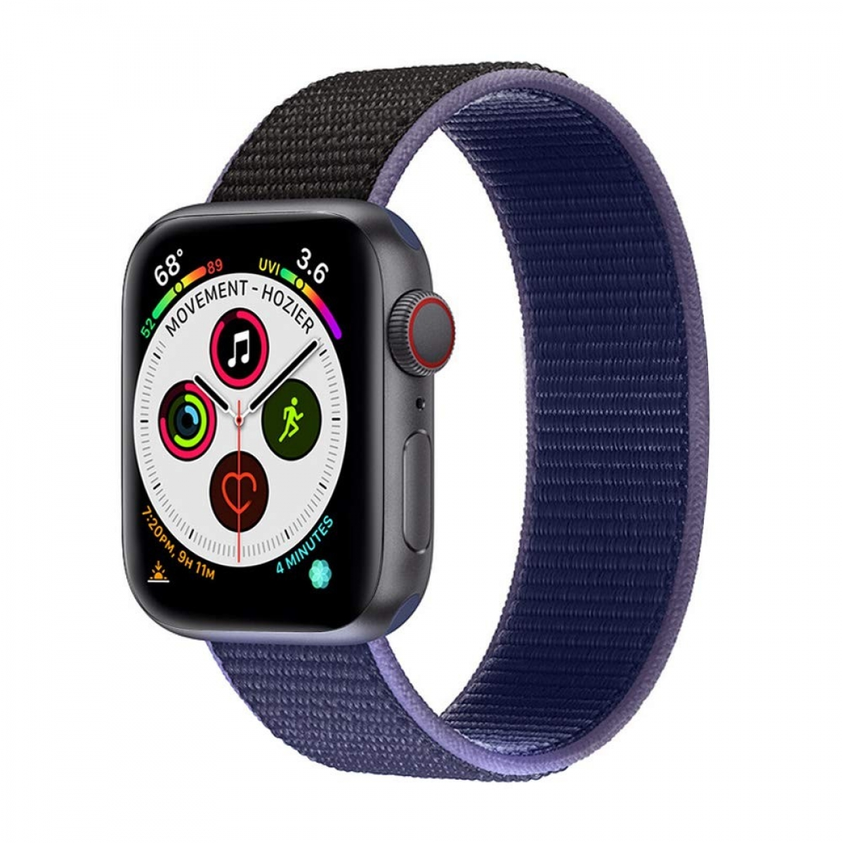 Watch 44mm, Multicolor CASEONLINE Smartband, 6 Apple, Nylon,