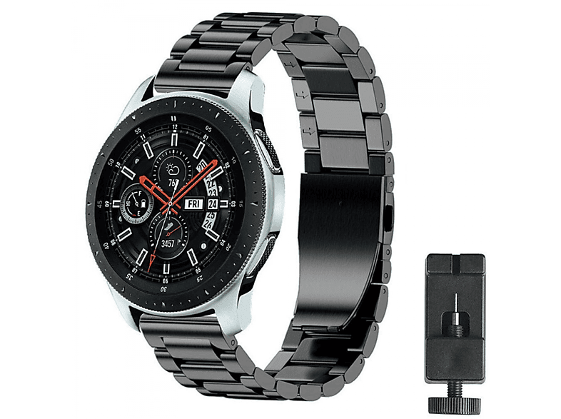 Multicolor Watch CASEONLINE Samsung, Edelstahl, Smartband, 46mm, Galaxy
