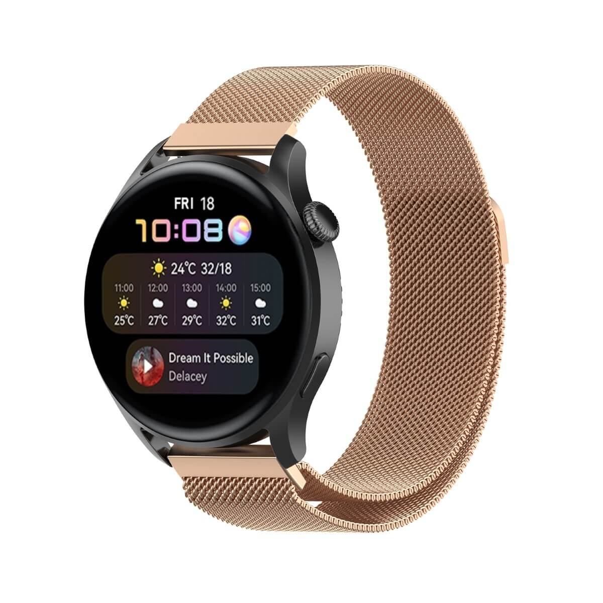 Watch 3 CASEONLINE Milanaise, Smartband, Huawei, Multicolor Pro,