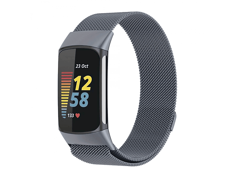 CASEONLINE Milanaise, Smartband, Fitbit, Fitbit Charge 5, Multicolor | Smartwatch Armbänder