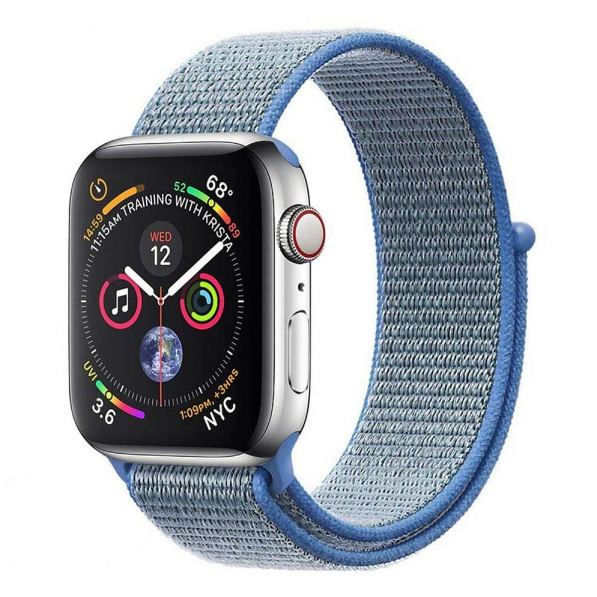 Smartband, 40mm, Watch Apple, CASEONLINE Multicolor Nylon,
