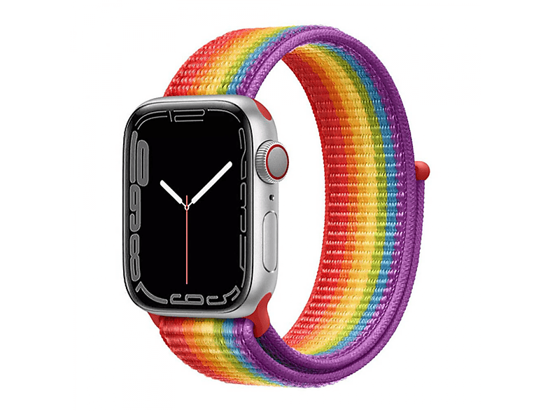 CASEONLINE Nylon, Smartband, Apple, Watch 7 41mm, Multicolor