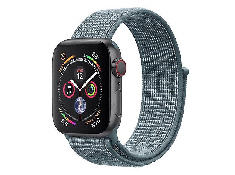 CASEONLINE Nylon, Smartband, Apple, Watch 44mm, Multicolor | Smartwatch Armbänder