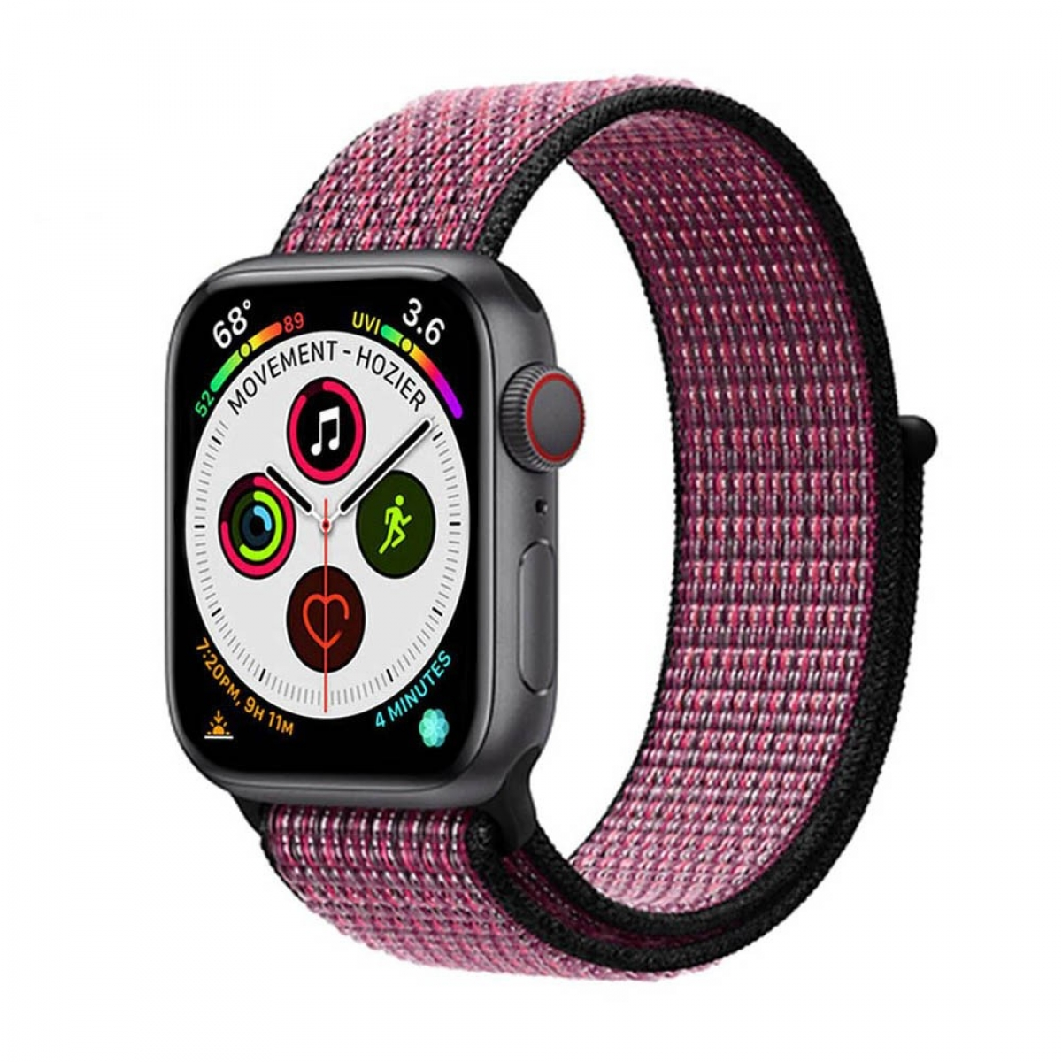Nylon, Multicolor Smartband, 5 40mm, Apple, CASEONLINE Watch