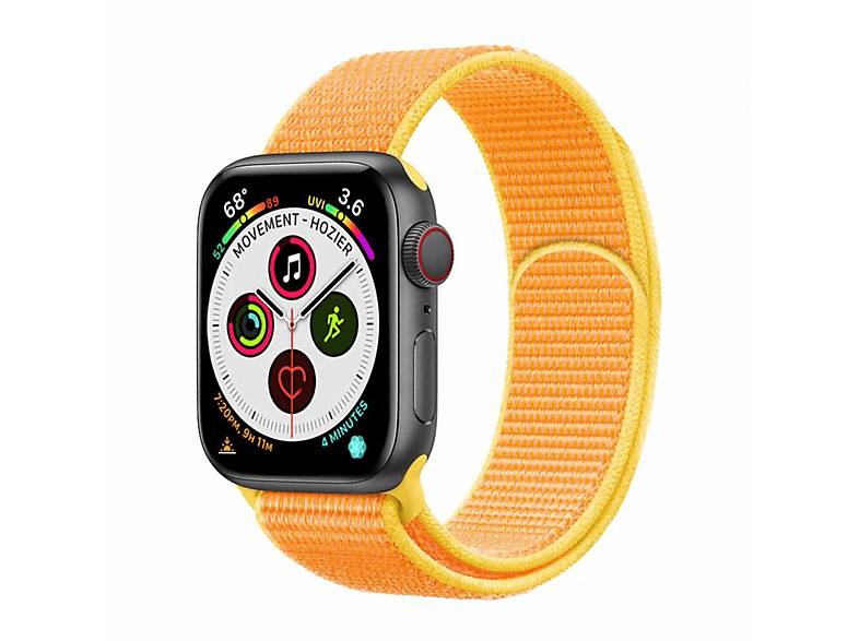 CASEONLINE Nylon, Smartband, 40mm, Multicolor Watch 5 Apple