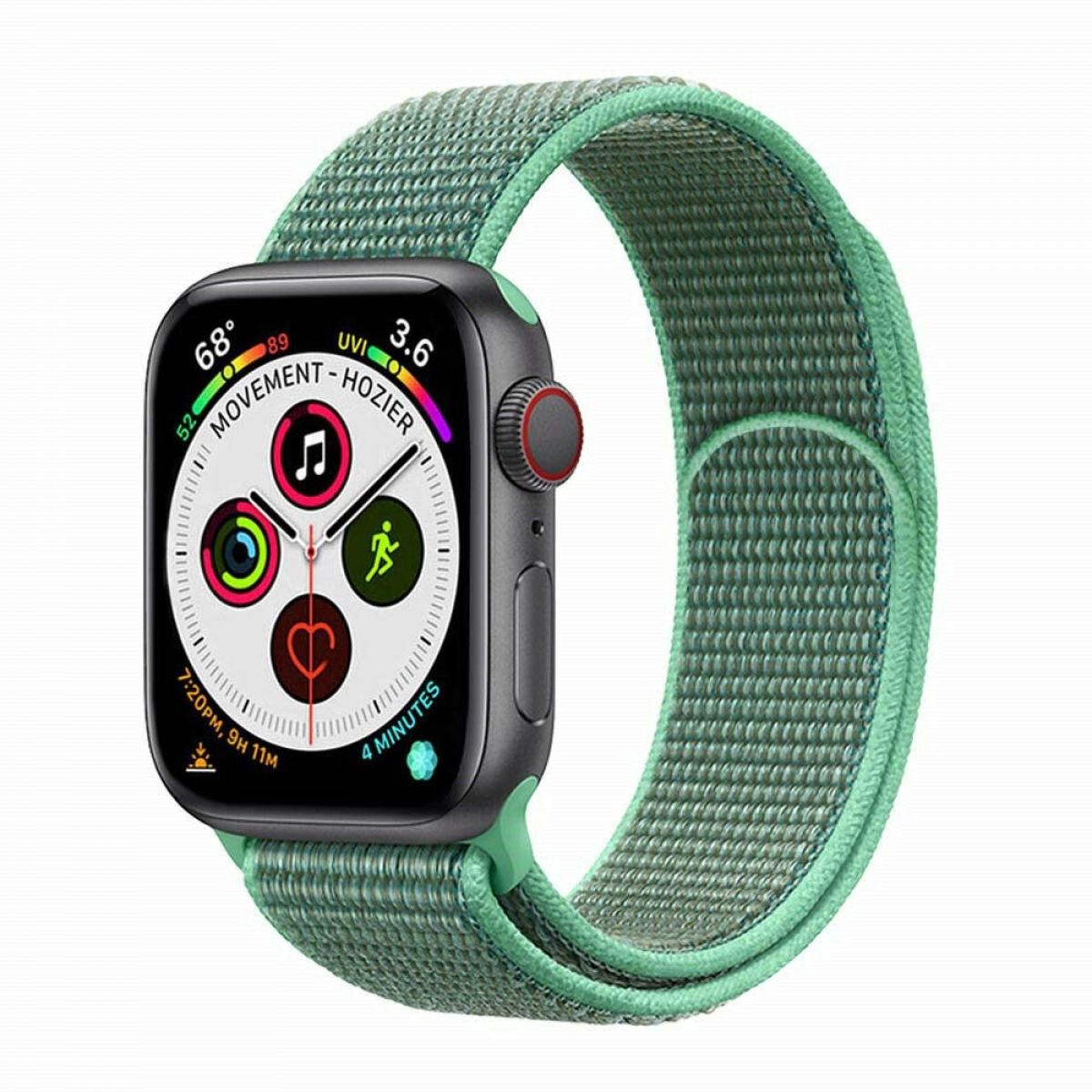 Smartband, Apple, 44mm, Watch Nylon, CASEONLINE Multicolor 5