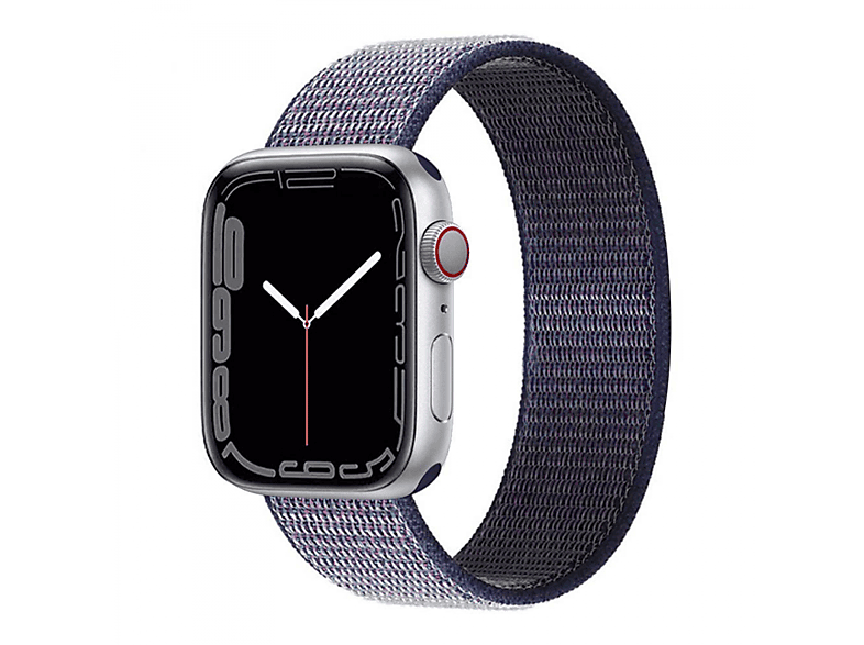 CASEONLINE Nylon, Smartband, Apple, Watch 7 41mm, Multicolor | Smartwatch Armbänder