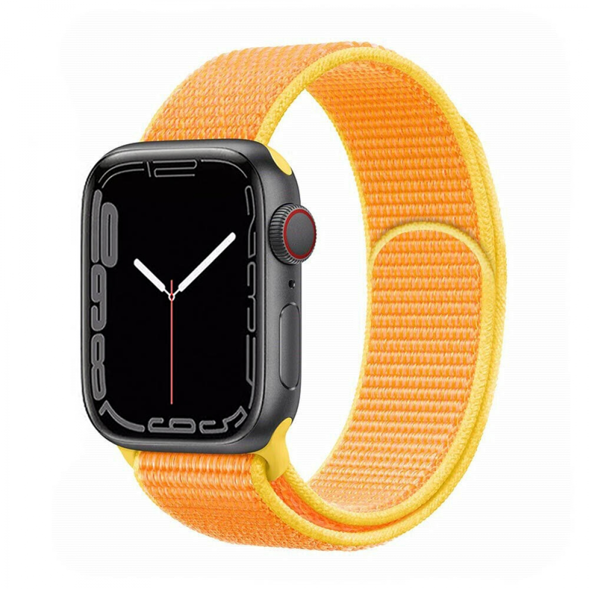 CASEONLINE Nylon, Smartband, Apple, Multicolor 45mm, 7 Watch