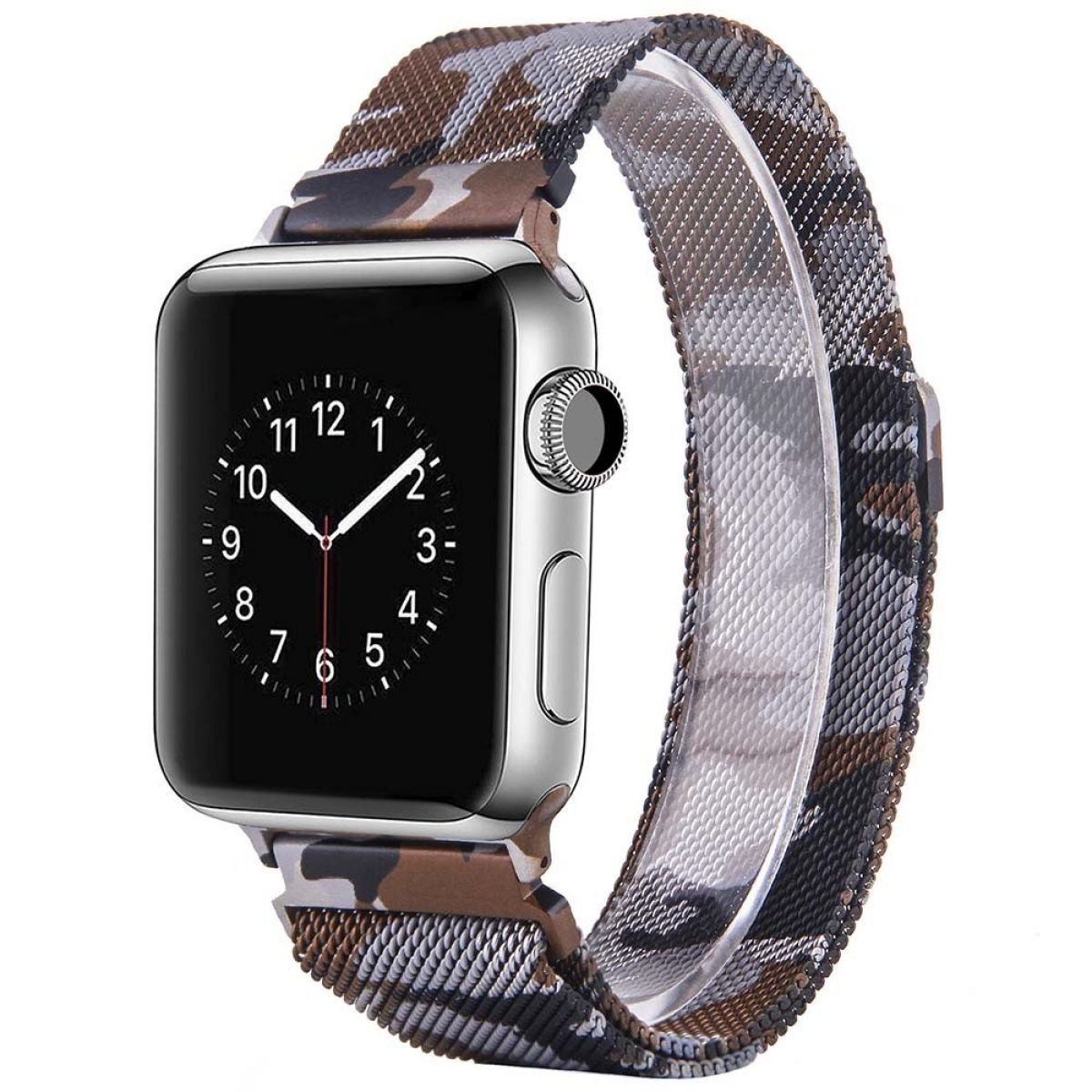 CASEONLINE Milanaise Camouflage, Multicolor Apple, Watch 42mm, Smartband