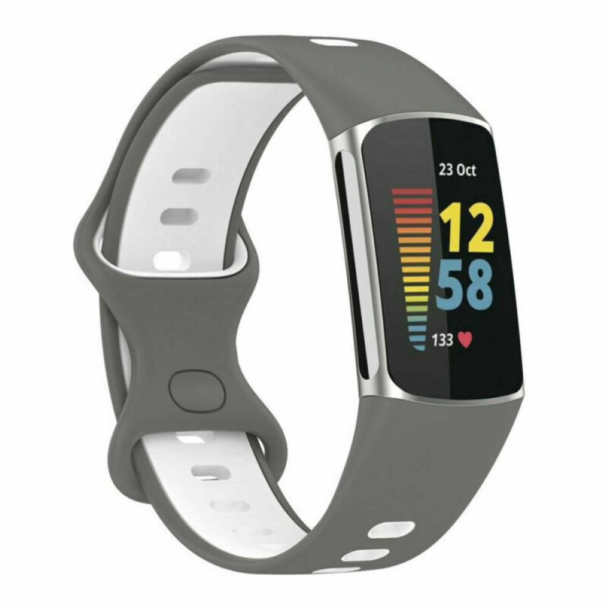 Fitbit Smartband, Multicolor CASEONLINE Charge Fitbit, 5, Twin,