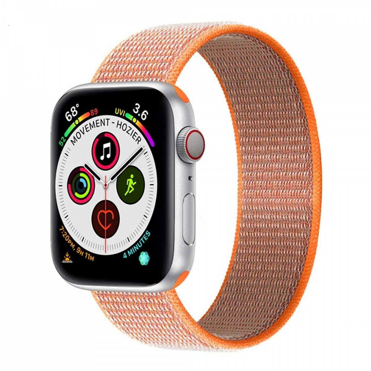 Smartband, 44mm, Apple, 6 Multicolor Nylon, CASEONLINE Watch