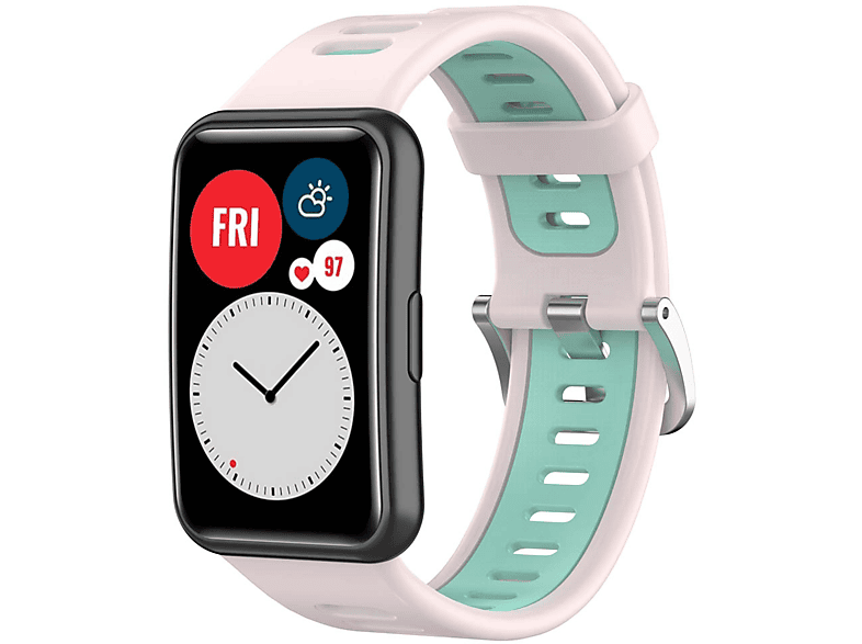 CASEONLINE Twin, Smartband, Huawei, Watch Fit, Multicolor | Smartwatch Armbänder