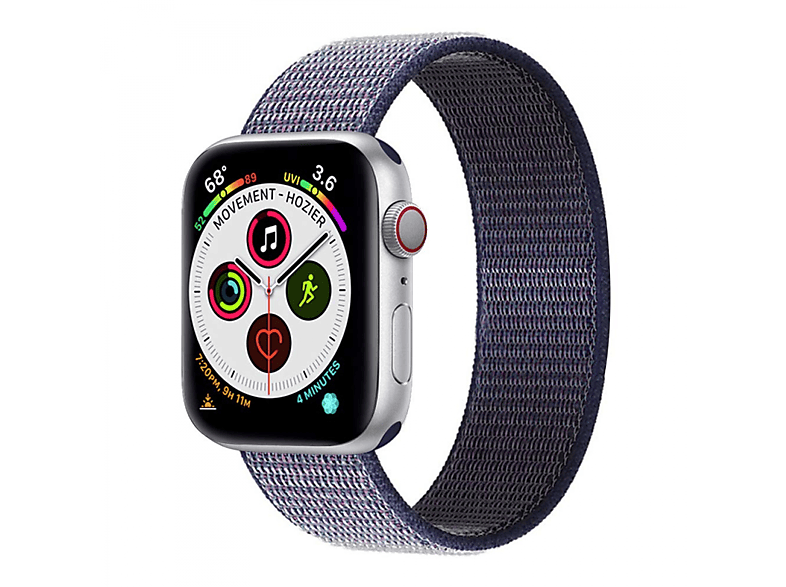 CASEONLINE Nylon, Smartband, 6 Apple, Watch 44mm, Multicolor