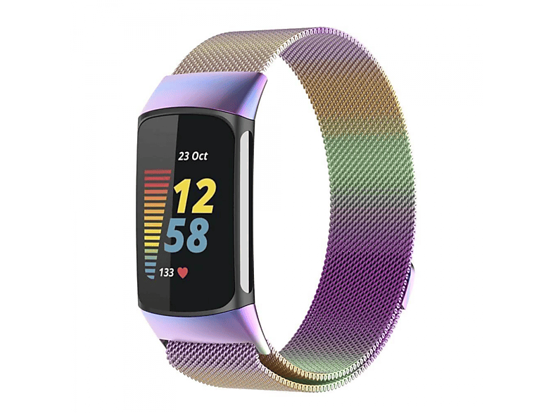 CASEONLINE Milanaise, Smartband, Fitbit, Fitbit 5, Multicolor Charge