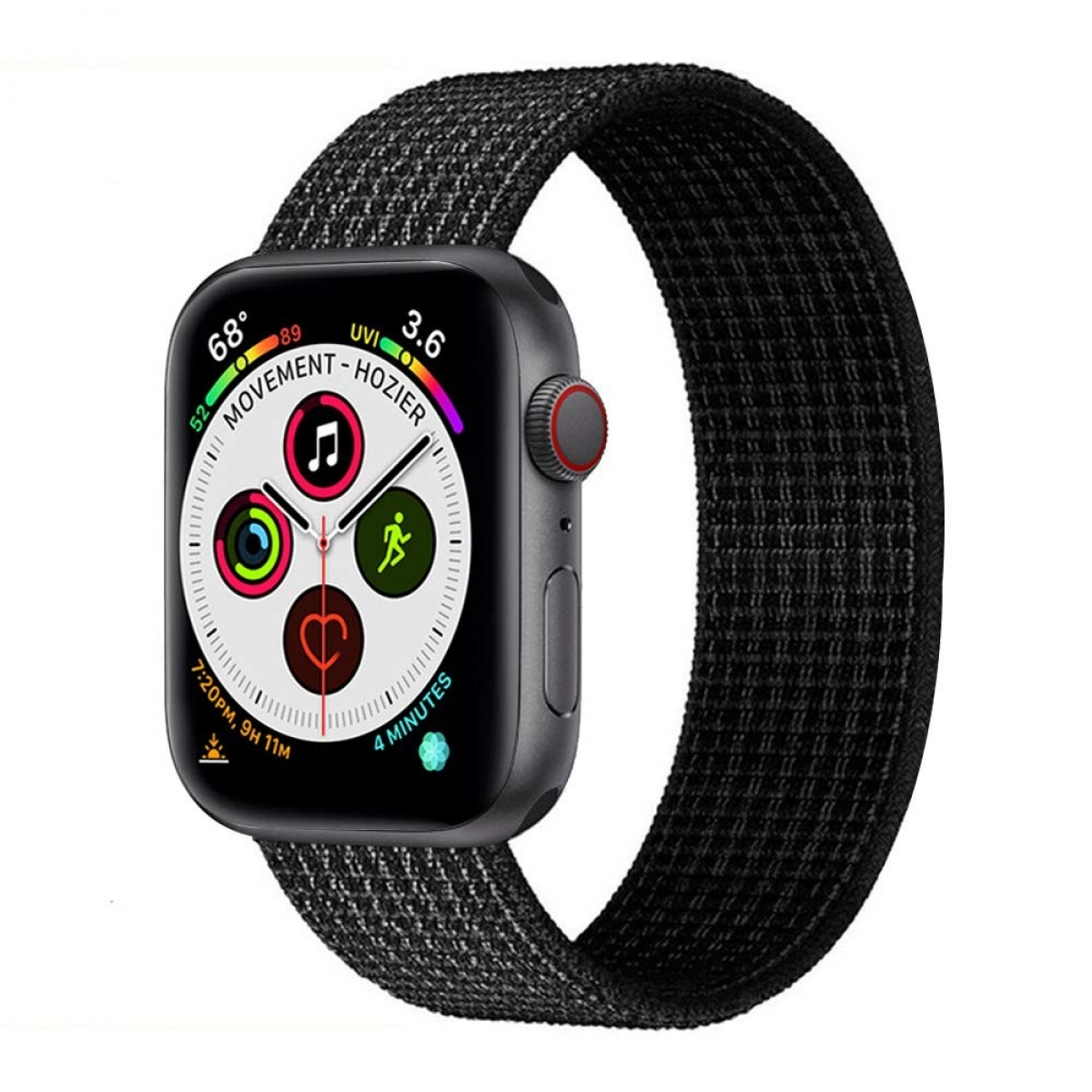 Smartband, Watch CASEONLINE 40mm, 6 Multicolor Apple, Nylon,