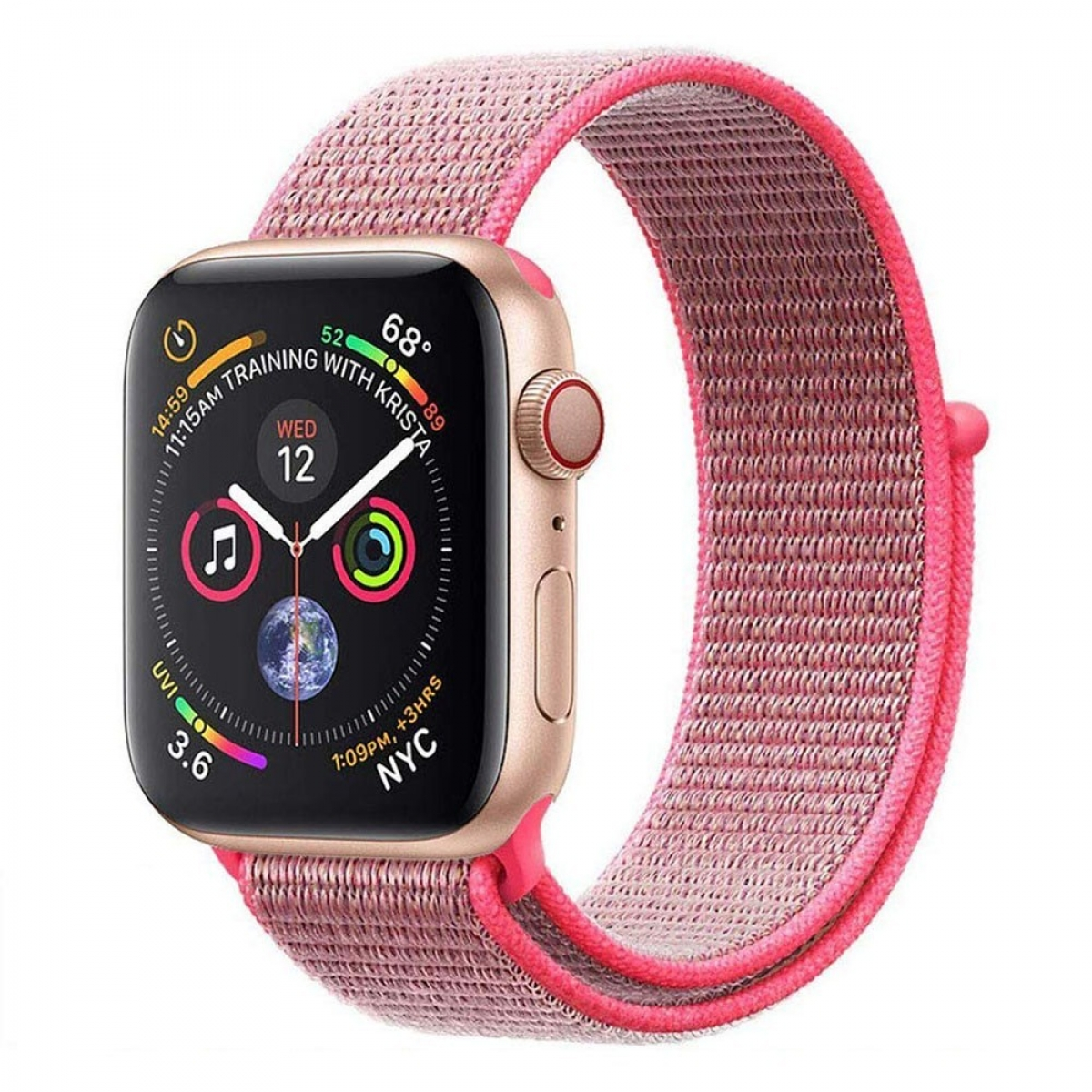 Apple, CASEONLINE 44mm, Multicolor Nylon, Smartband, Watch
