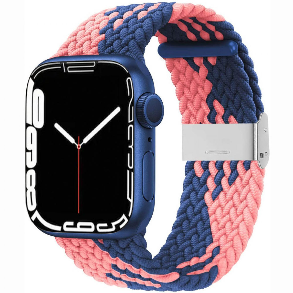 7 CASEONLINE 41mm, Blue Braided, Sportarmband, Powder Watch Apple,