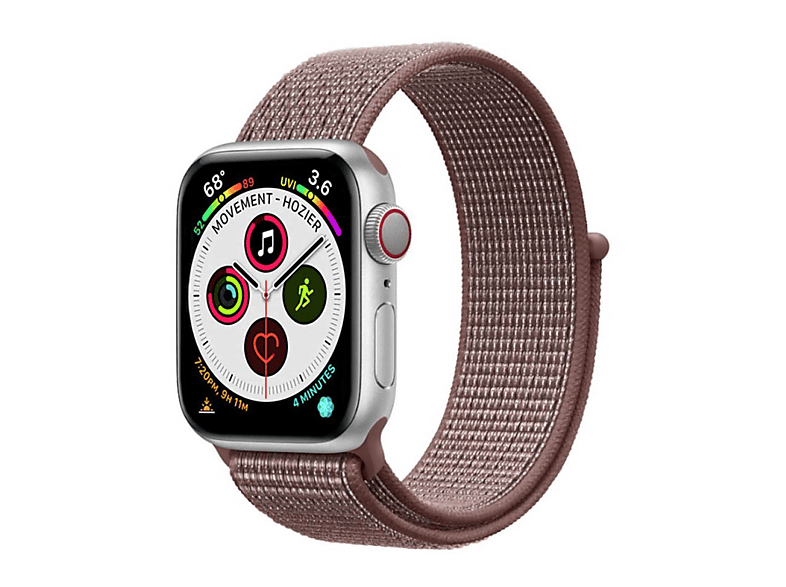 CASEONLINE Nylon, Smartband, Apple, Watch 5 44mm, Multicolor | Smartwatch Armbänder