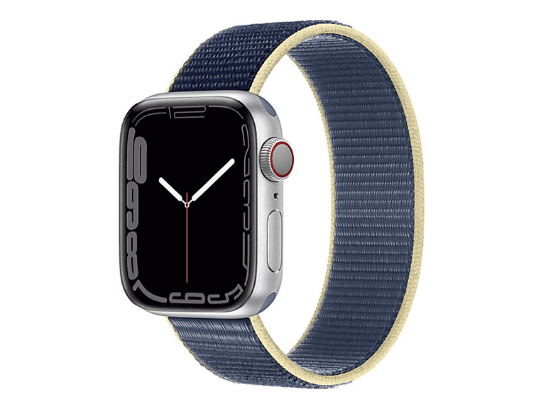 CASEONLINE Nylon, Smartband, Apple, Watch 7 41mm, Multicolor | Smartwatch Armbänder