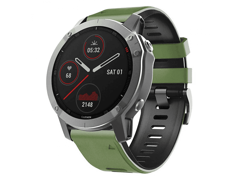 Twin, Garmin, Smartband, CASEONLINE 6, Multicolor Fenix Garmin