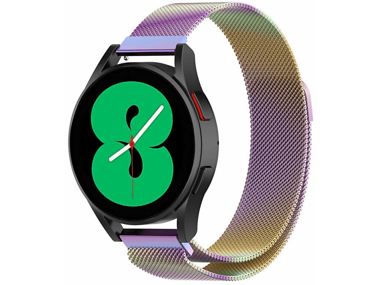 CASEONLINE Milanaise, Smartband, Samsung, 4 Watch (40mm), Galaxy Multicolor