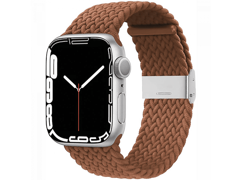 CASEONLINE Braided, Sportarmband, Watch Braun 7 45mm, Apple