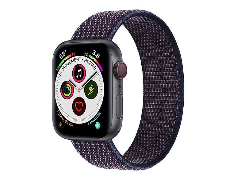 Smartband, Nylon, CASEONLINE Apple, Multicolor Watch 5 44mm,