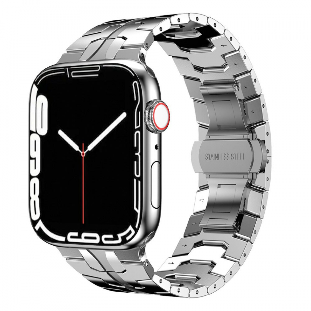 45mm, Watch Multicolor Man, CASEONLINE Iron Apple, Smartband, 7