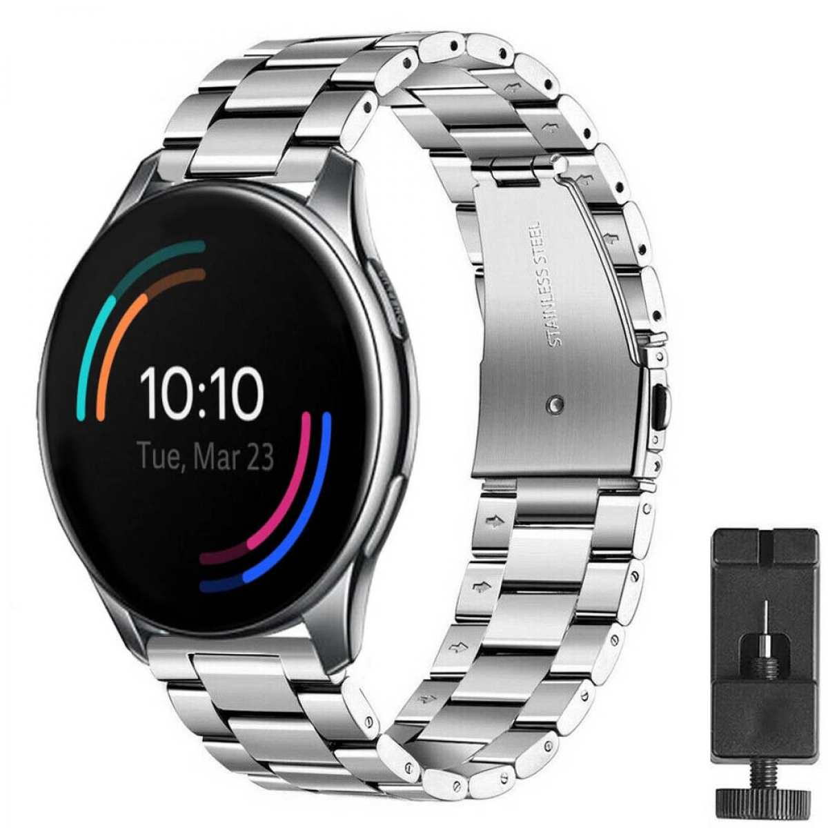 OnePlus, Smartband, Multicolor Watch, CASEONLINE Edelstahl,