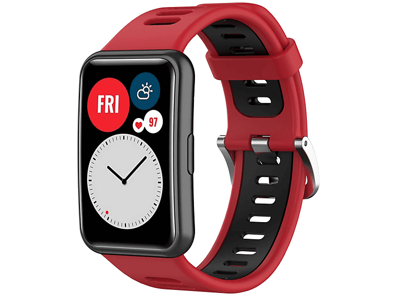 CASEONLINE Twin, Smartband, Huawei, Watch Fit, Multicolor