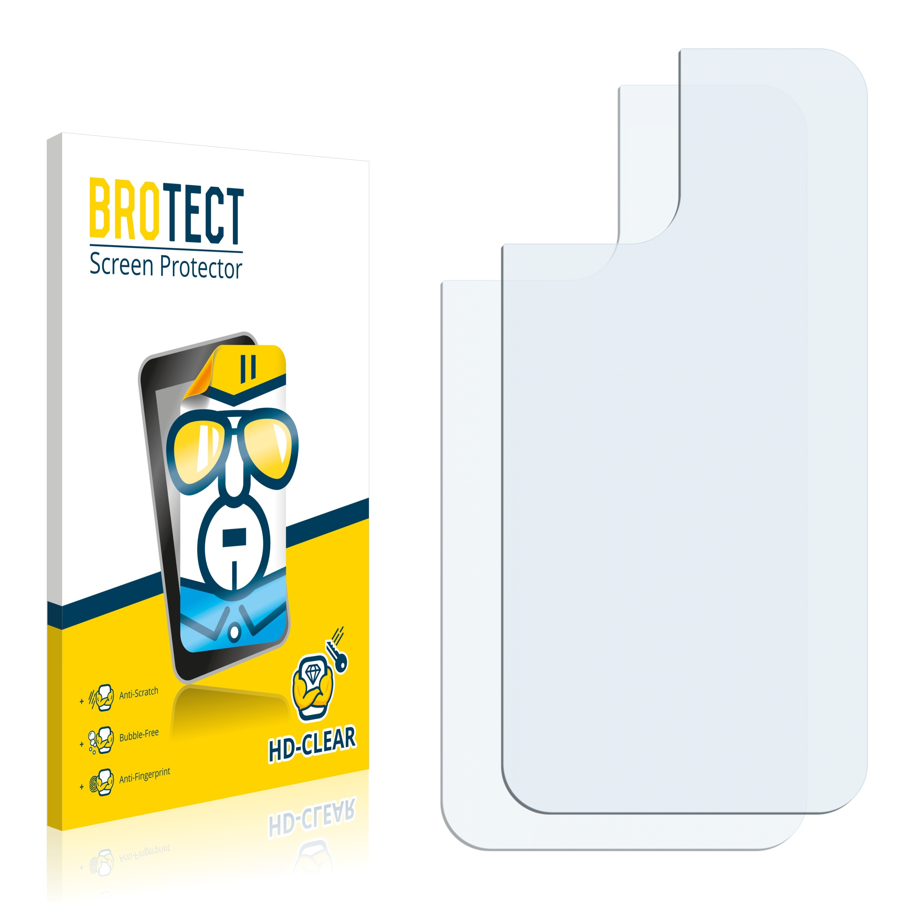 Apple BROTECT 12 Schutzfolie(für iPhone mini) 2x klare