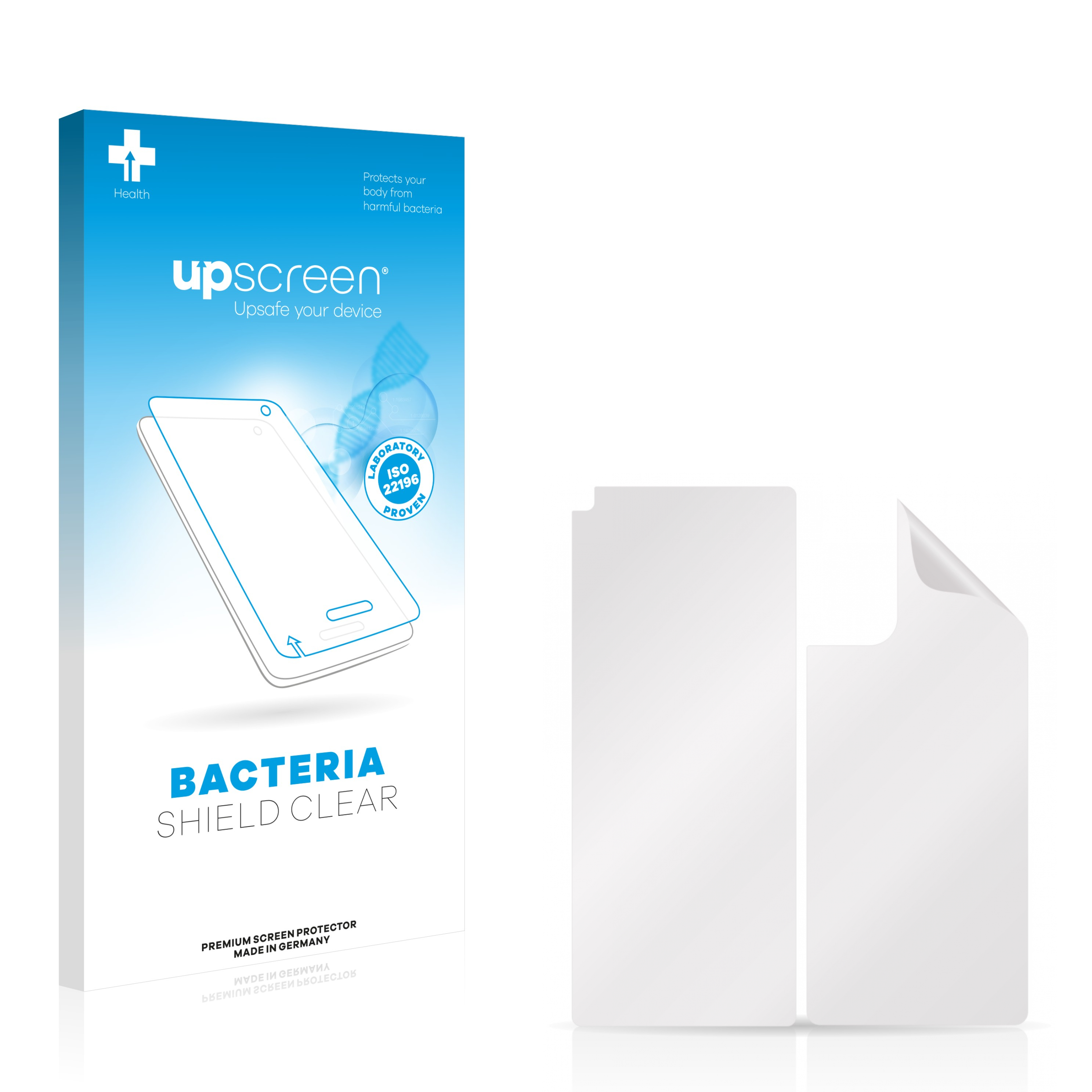 + Find antibakteriell Lite Oppo UPSCREEN X3 Rückseite)) klare Schutzfolie(für (Vorder