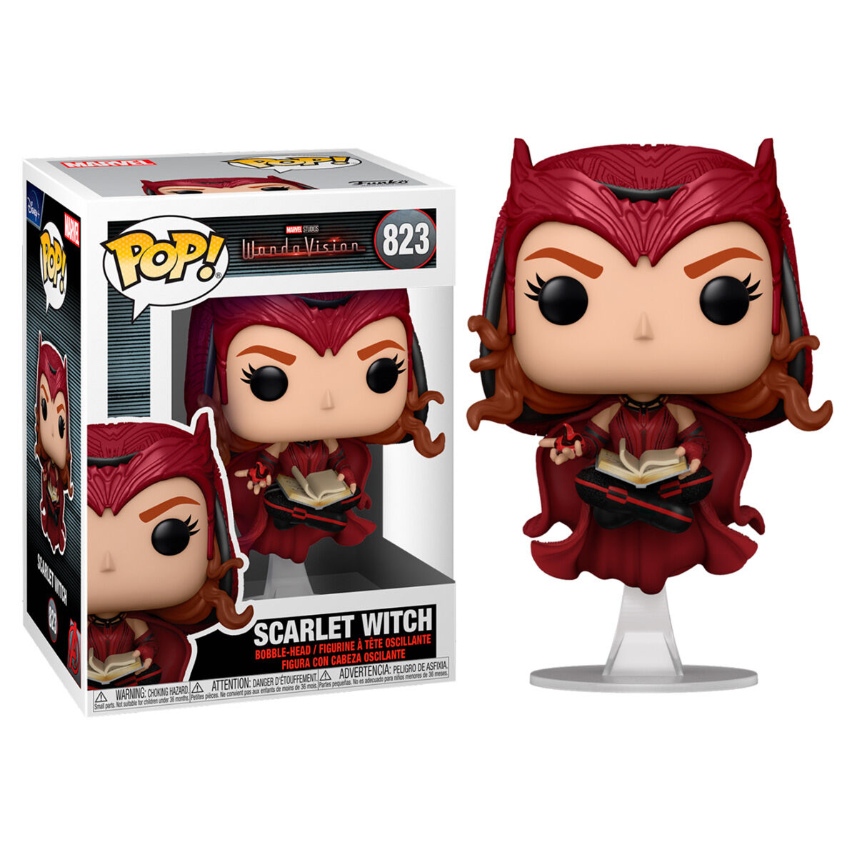 Figura - FUNKO MARVEL (WANDAVISION) - POP SCARLET WITCH