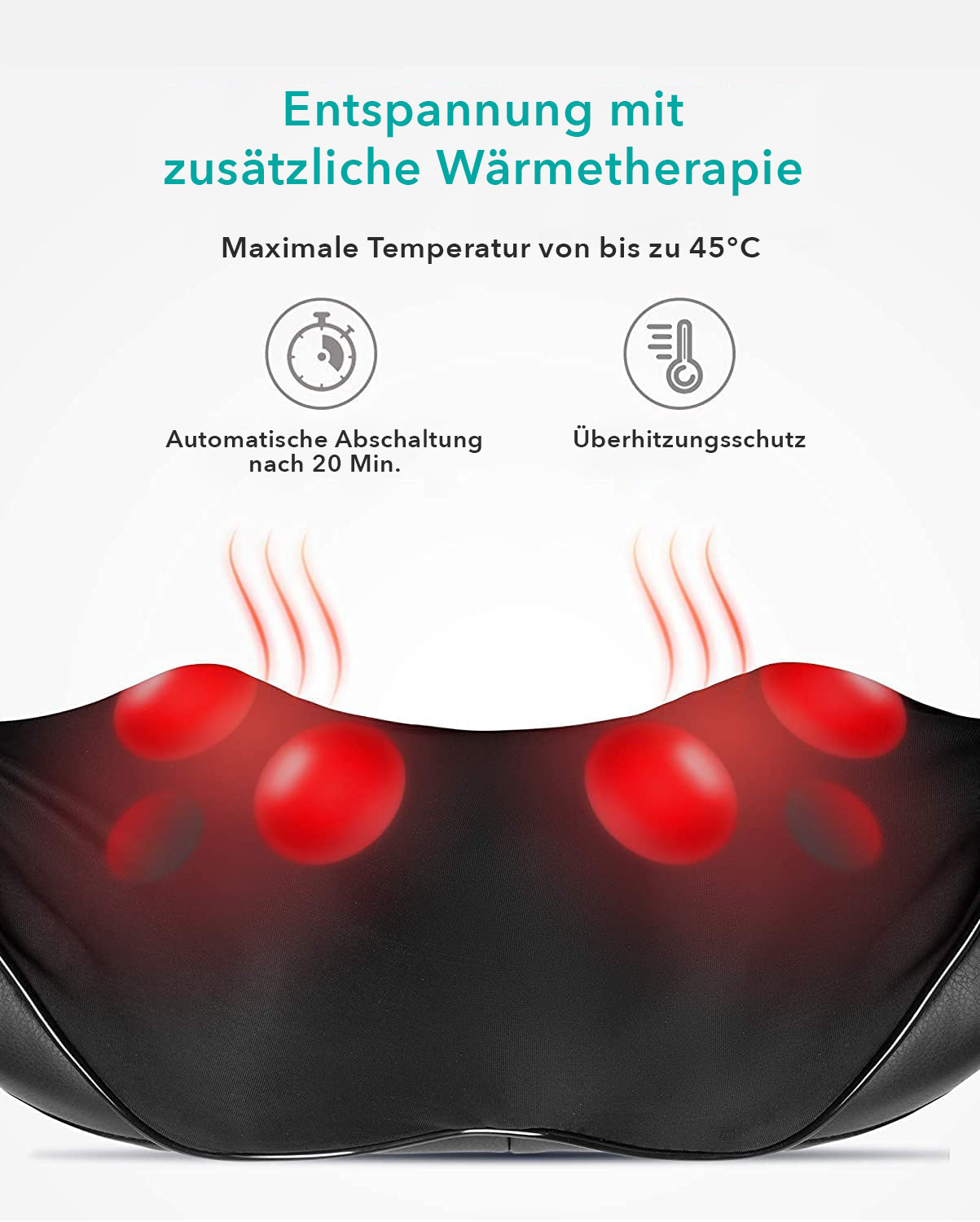 NAIPO Naipo MGS-150DC NAIPO Shiatsu Schulter & Nackenmassagegert  Nackenmassagegert | MediaMarkt