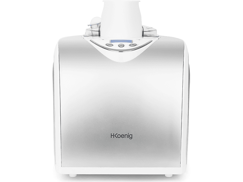 Sorbet HF180 (135 Watt, / Eismaschine Frozen / H.KOENIG professionelle L 1 H.Koenig / Eiscrememaschine Eis, W / Joghurt, 135 Kühlfunktion Silber)