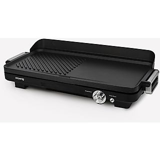 Parrilla - H.KOENIG GRX330, 1800 W, 50 x 25 cm, Negro