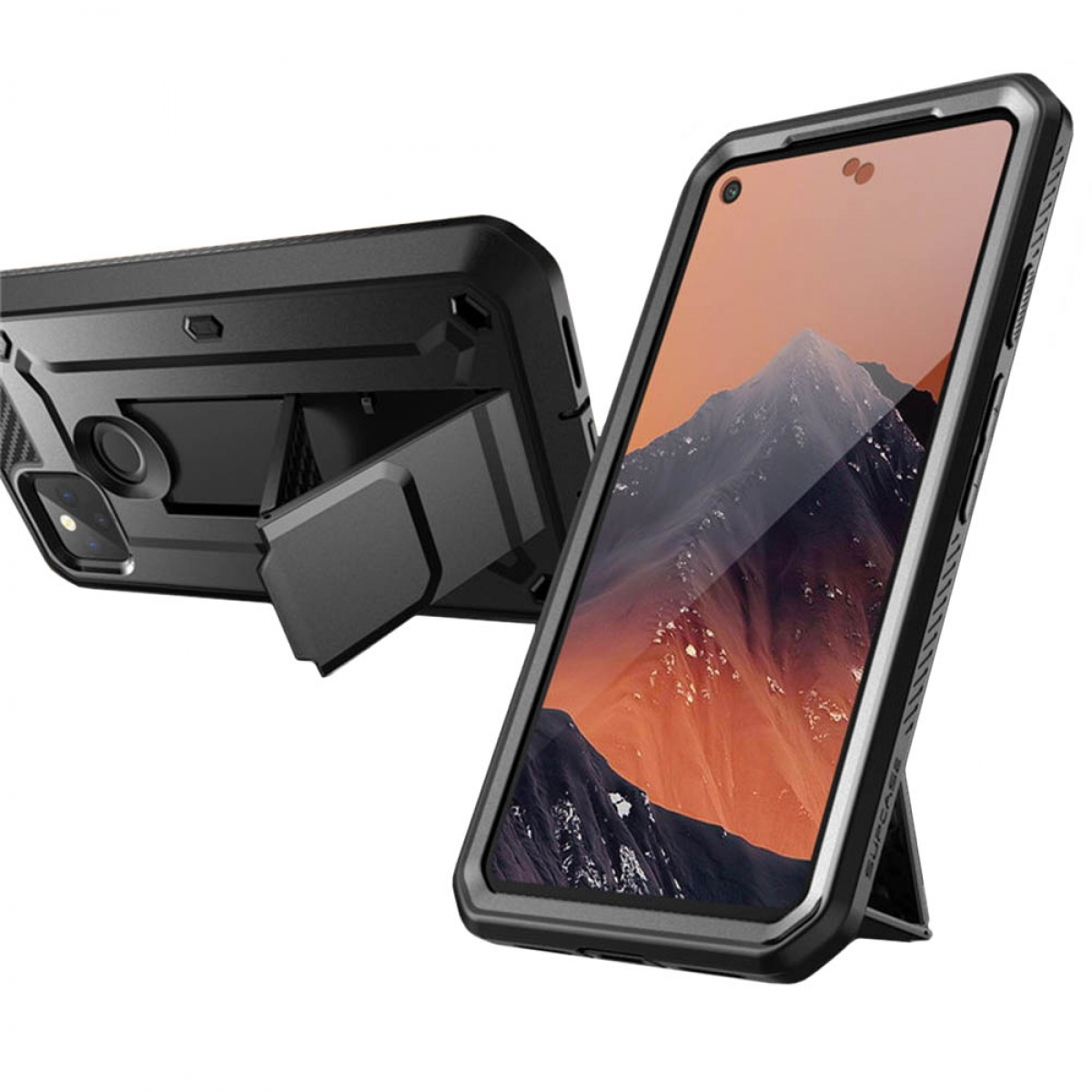 SUPCASE UB Pro, Full Cover, 5, Pixel Google, Schwarz