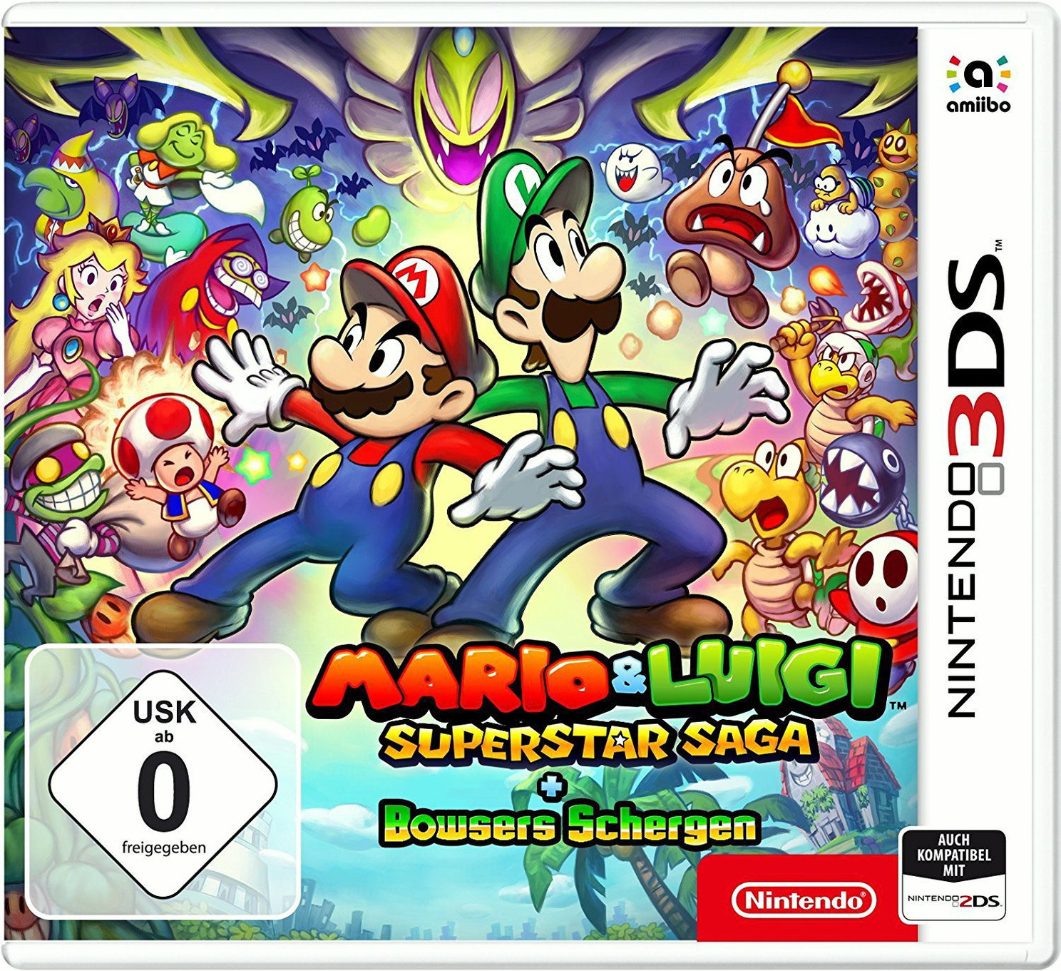 Mario & Luigi: Superstar Saga + - 3DS] Nintendo Schergen Bowsers [New