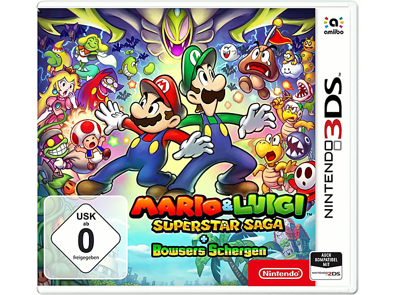 Mario & Luigi: Superstar Saga Nintendo Schergen + [New - Bowsers 3DS