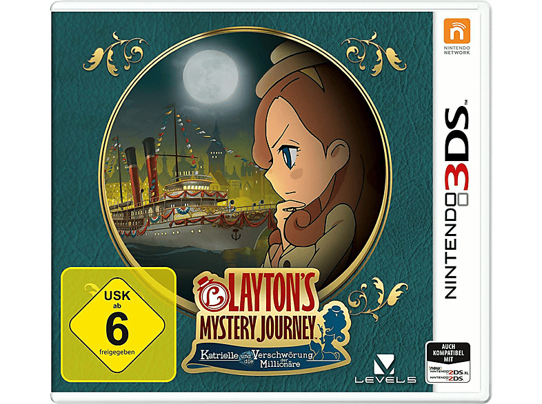 Layton\'s Mystery Journey: Katrielle und die Verschwörung der Millionäre - [Nintendo 3DS]